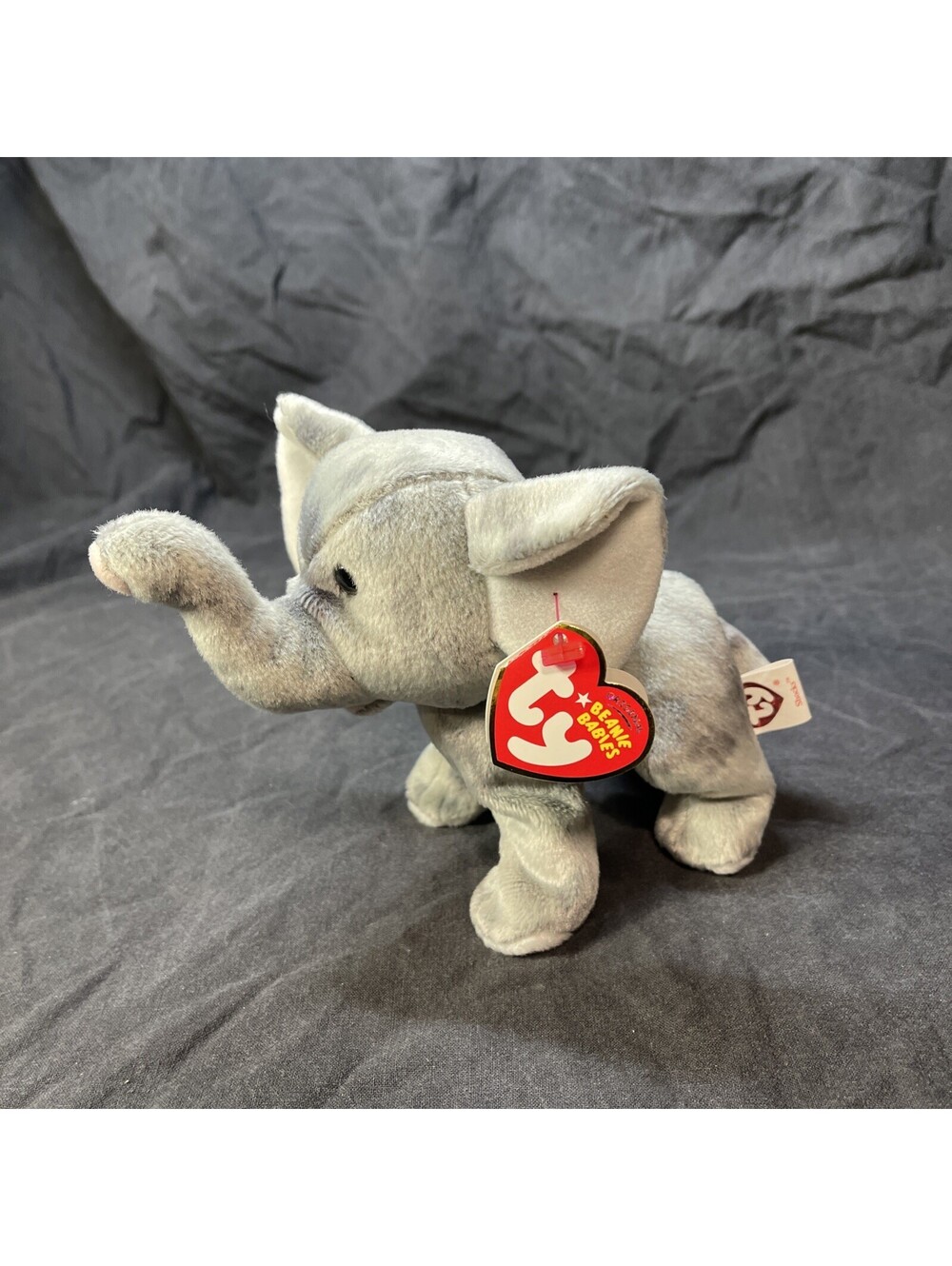 *RETIRED* Original TY Shocks The Elephant Beanie Baby-2006
